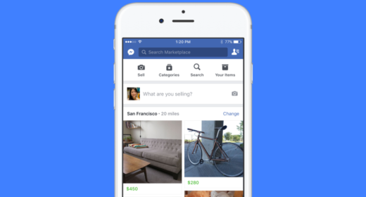 Facebook anuncia Marketplace, una sección para comprar y vender productos