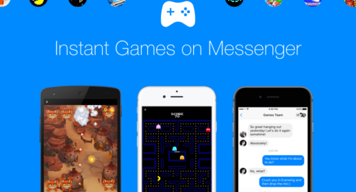 Facebook anuncia Instant Games, juegos dentro de su plataforma Messenger