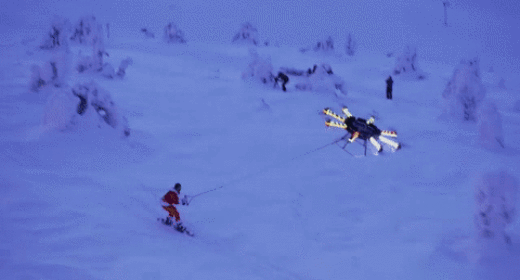 Lo sentimos renos, los drones los van a reemplazar