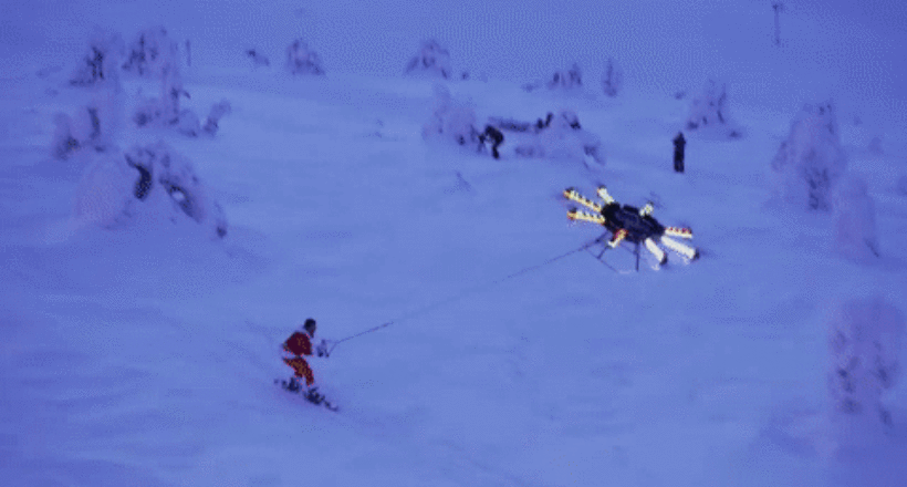 Lo sentimos renos, los drones los van a reemplazar