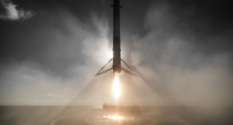 Observa las fotografías del ultimo lanzamiento de SpaceX