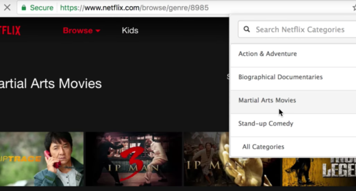 Esta extensión para Chrome te ayudará a encontrar las categorías ocultas en Netflix